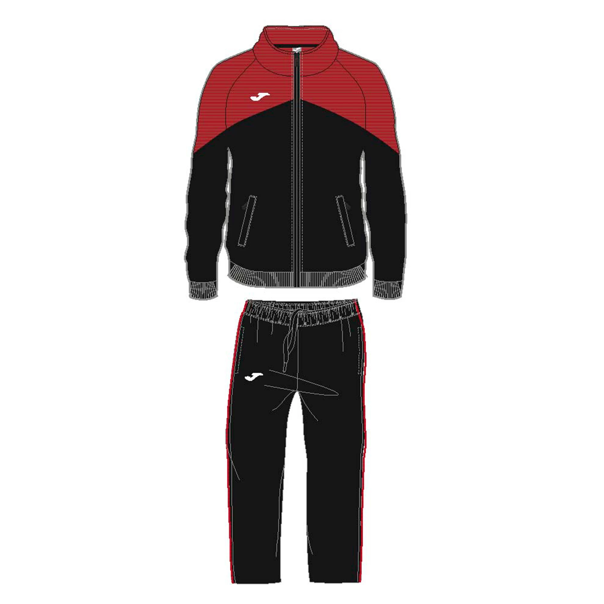 Спортивный костюм Black-Red
